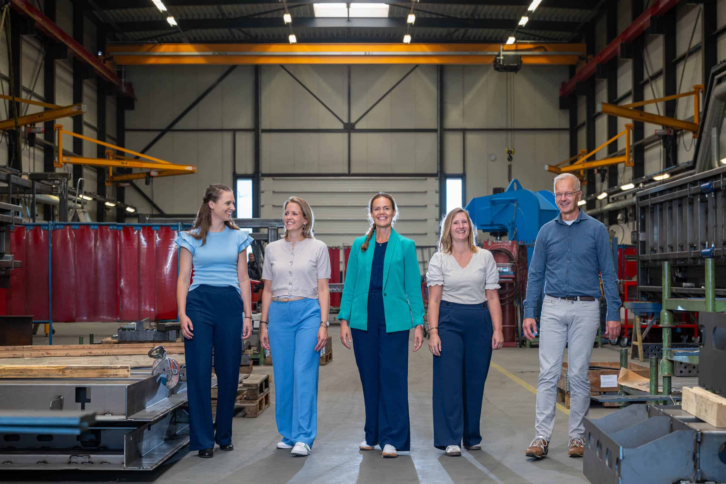 Het team van Métier bestaat uit Melissa Brinkhof, Marjan Tamminga, Deborah Marcus, Marianne Brinkman Ingobert Veen. Métier: Passie voor technisch MKB!